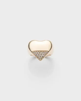 Eternal Gold Ring – Gult guld och diamanter