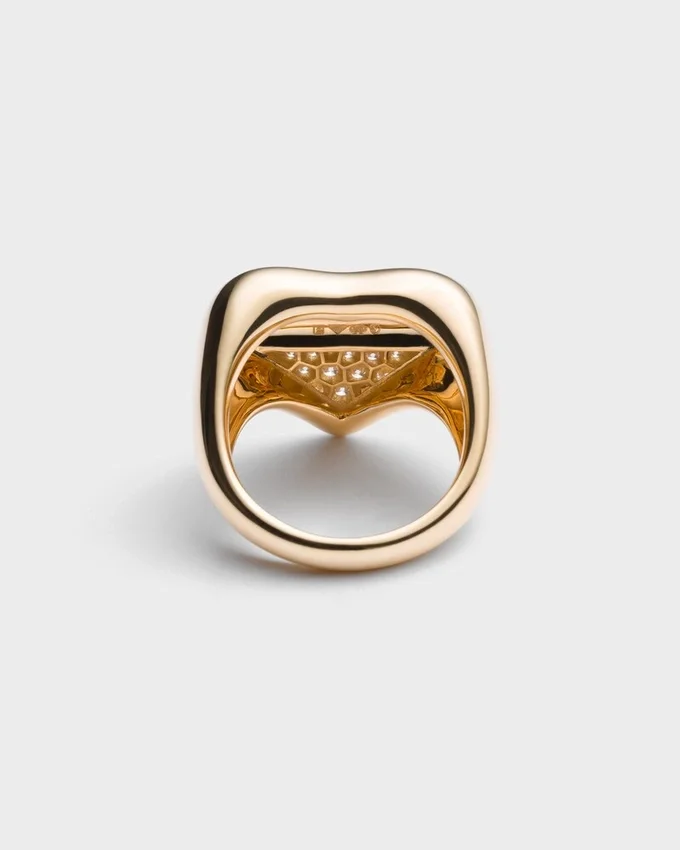 Eternal Gold Ring – Gult guld och diamanter Eternal Gold Ring – Gult guld och diamanter