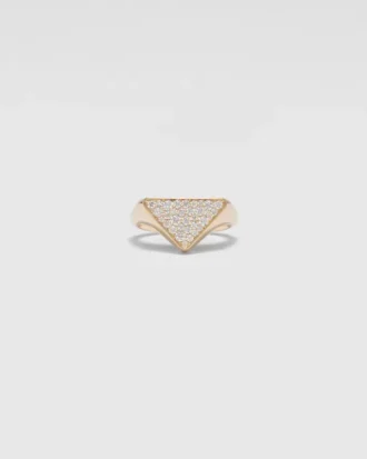 Eternal Gold-ring i gult guld med diamanter