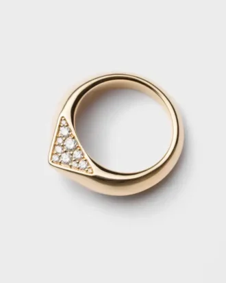 Eternal Gold-ring i gult guld och diamanter Eternal Gold-ring i gult guld och diamanter
