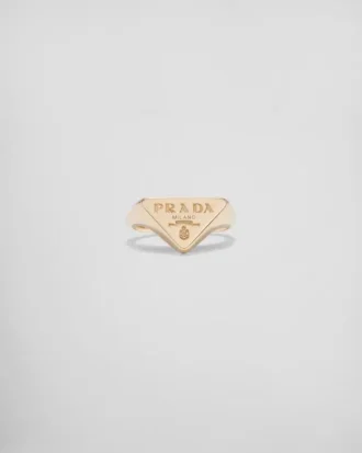 Eternal Gold signetring i gult guld