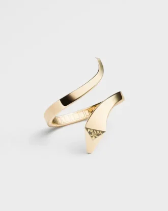 Eternal Gold Snake-armband i gult guld