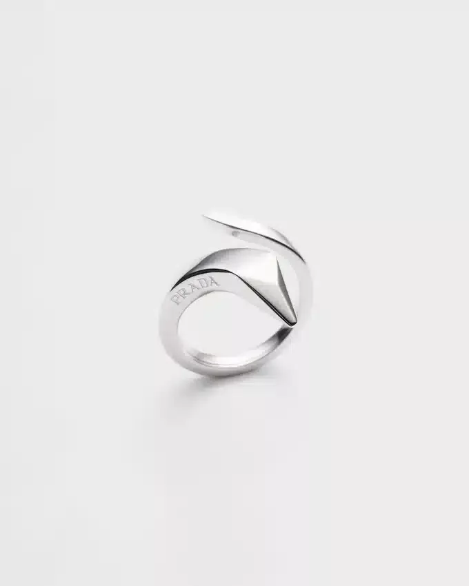 Eternal Gold Snake Mini-ring i vitt guld Eternal Gold Snake Mini-ring i vitt guld