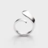 Eternal Gold Snake Mini-ring i vitt guld Eternal Gold Snake Mini-ring i vitt guld
