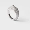 Eternal guldring i vitt guld och diamanter Eternal guldring i vitt guld och diamanter