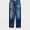 Femfickade tvättade jeans