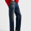 Femfickade tvättade jeans