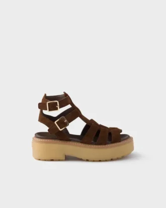 Gladiatorsandaler i mocka