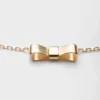 Halsband med hänge i form av en tidlös guldrosett – gult guld Halsband med hänge i form av en tidlös guldrosett – gult guld