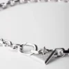Halsband med silverkedja Halsband med silverkedja