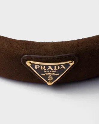 Hårband i mocka