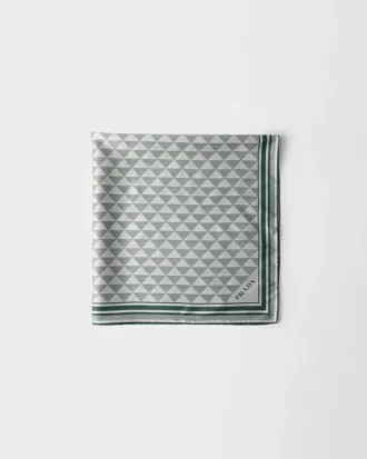 Jacquard-silkescarf 55