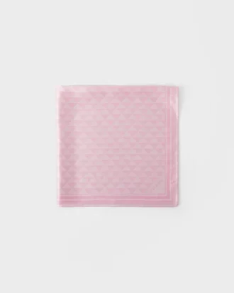 Jacquard-silkescarf 90