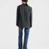 Jeans i tvättad denim med raka ben Jeans i tvättad denim med raka ben