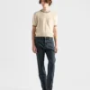 Jeans i vanlig denim Jeans i vanlig denim