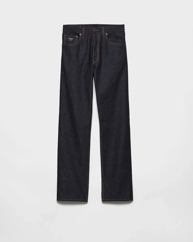 Jeans i vanlig rådenim Jeans i vanlig rådenim
