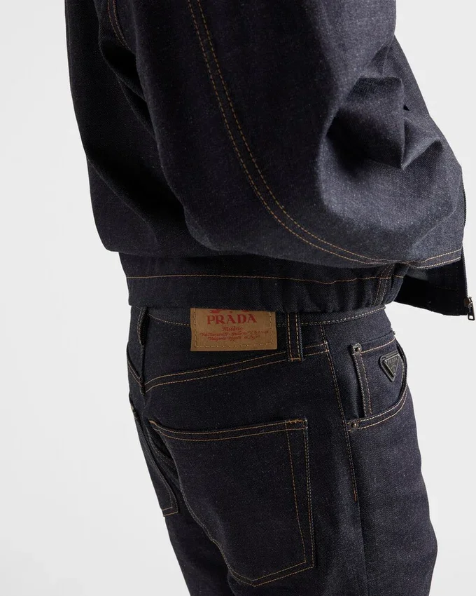 Jeans i vanlig rådenim Jeans i vanlig rådenim