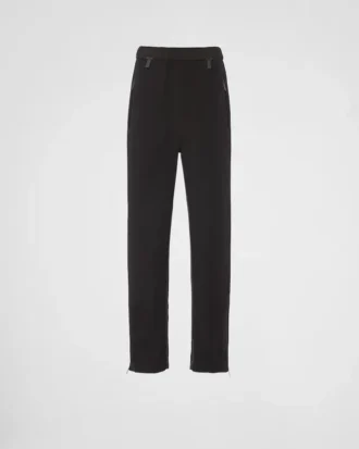 Joggingbyxor i återvunnen teknisk fleece
