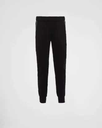 Joggingbyxor med detaljer i Re-Nylon Joggingbyxor med detaljer i Re-Nylon