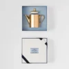 Kaffekanna i porslin – helguld Kaffekanna i porslin – helguld