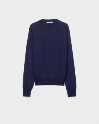 Kashmirtröja med rund hals Kashmirtröja med rund hals