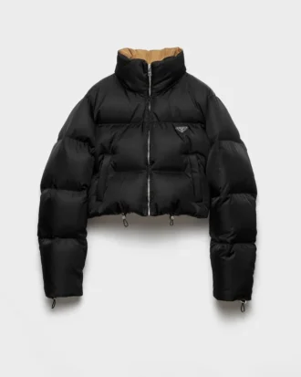 Kort Re-Nylon-dunjacka