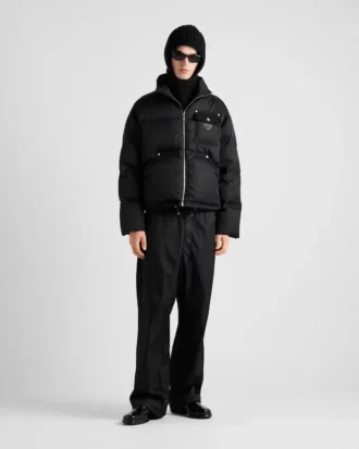 Kort Re-Nylon-dunjacka