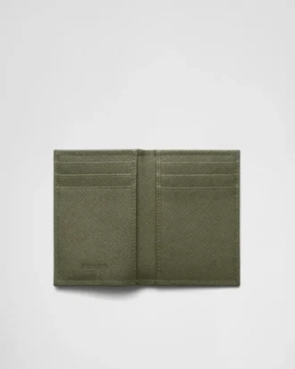 Kortfodral i Saffiano-läder