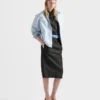 Kortärmad chambray-skjorta Kortärmad chambray-skjorta