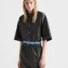 Kortärmad chambray-skjorta Kortärmad chambray-skjorta