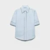 Kortärmad poplin-skjorta Kortärmad poplin-skjorta