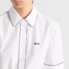 Kortärmad poplin-skjorta Kortärmad poplin-skjorta