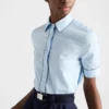 Kortärmad poplin-skjorta Kortärmad poplin-skjorta