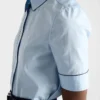 Kortärmad poplin-skjorta Kortärmad poplin-skjorta