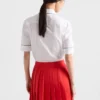 Kortärmad poplin-skjorta Kortärmad poplin-skjorta