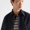 Kortärmad skjorta i chambray-denim Kortärmad skjorta i chambray-denim