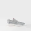 Lackläder och tekniskt tyg Prada America’s Cup-sneakers Lackläder och tekniskt tyg Prada America’s Cup-sneakers