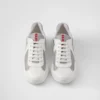Lackläder och tekniskt tyg Prada America’s Cup-sneakers Lackläder och tekniskt tyg Prada America’s Cup-sneakers
