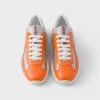 Lackläder och tekniskt tyg Prada America’s Cup-sneakers Lackläder och tekniskt tyg Prada America’s Cup-sneakers