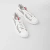 Lackläder och tekniskt tyg Prada America’s Cup-sneakers Lackläder och tekniskt tyg Prada America’s Cup-sneakers