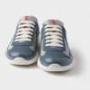 Lackläder och tekniskt tyg Prada America’s Cup-sneakers Lackläder och tekniskt tyg Prada America’s Cup-sneakers