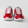 Lackläder och tekniskt tyg Prada America’s Cup-sneakers Lackläder och tekniskt tyg Prada America’s Cup-sneakers