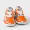 Lackläder och tekniskt tyg Prada America’s Cup-sneakers Lackläder och tekniskt tyg Prada America’s Cup-sneakers