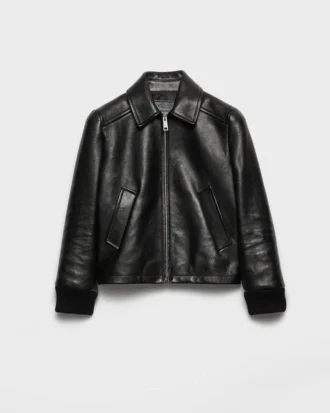 Läderblouson