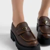 Läderloafers Läderloafers