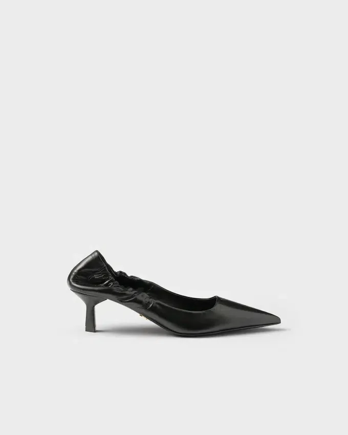 Läderpumps Läderpumps