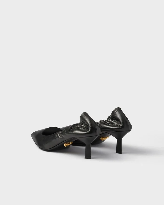 Läderpumps Läderpumps