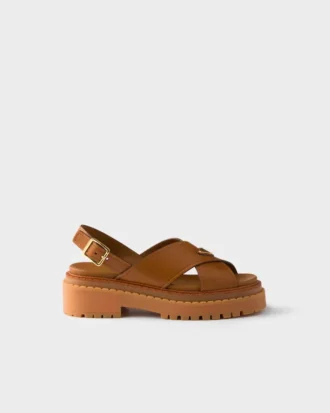 Lädersandaler
