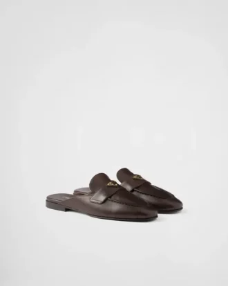 Läderslippers