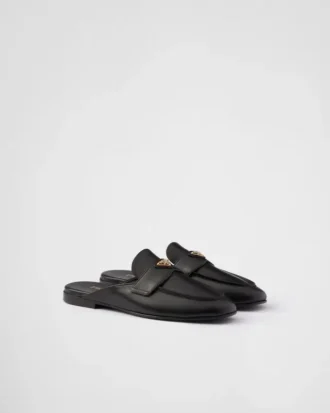 Läderslippers